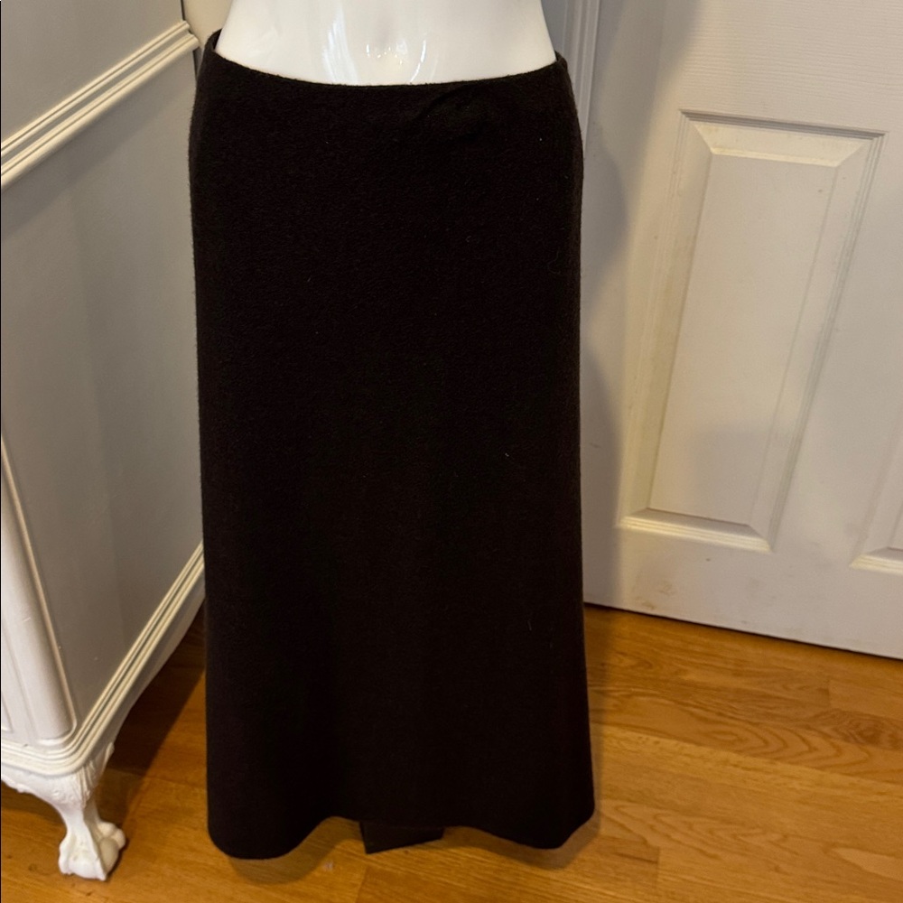 Elegant BrownMaxi Skirt